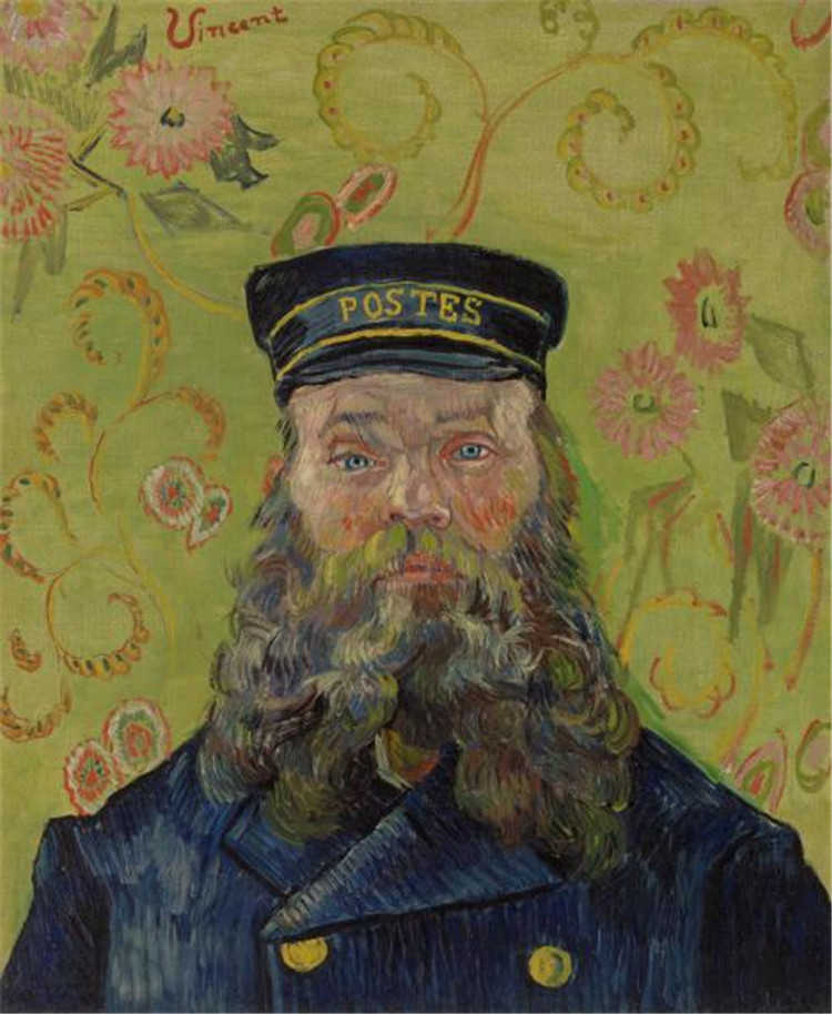 Portrait Of The Postman Joseph Roulin 1889